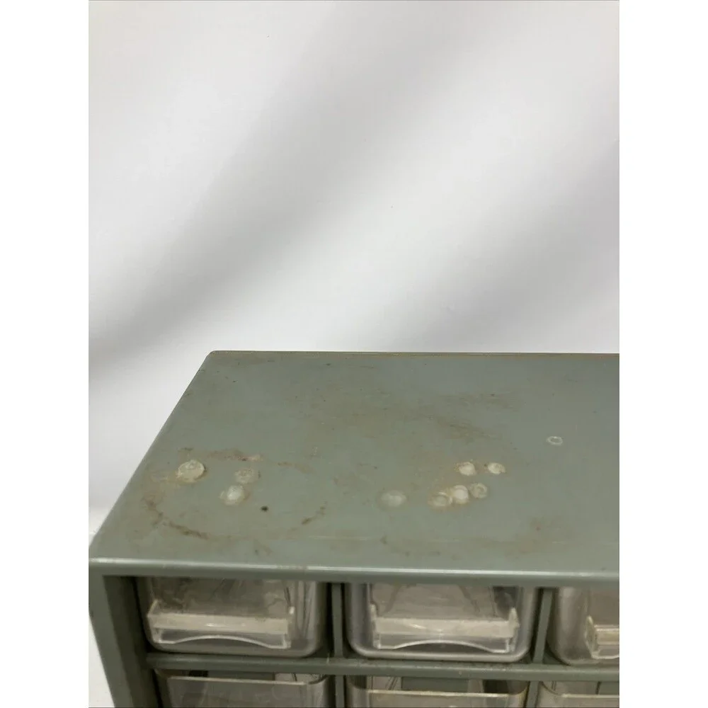 Garage Cabinet plastic storage organizer 25 Drawers Small Parts  11x5x9”
